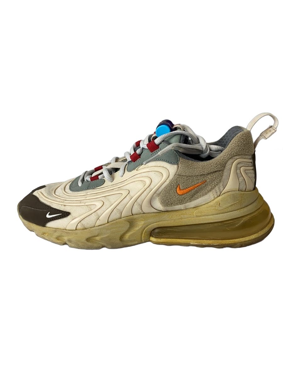 【中古】NIKE◆AIR MAX 270 REACT/28糎/BEG【シューズ】