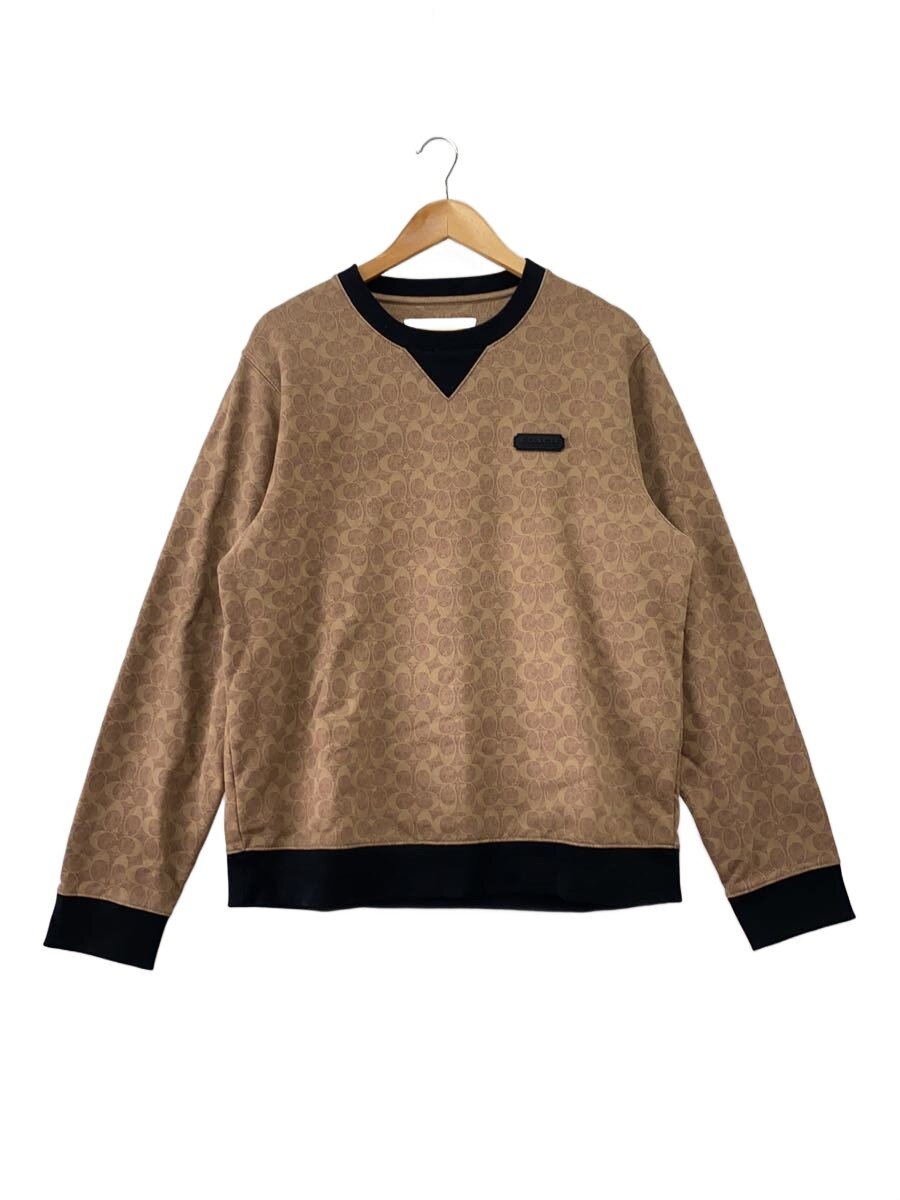 【中古】COACH◆スウェット/L/コットン/BRW/総柄【メンズウェア】｜2ｎｄ STREET 店