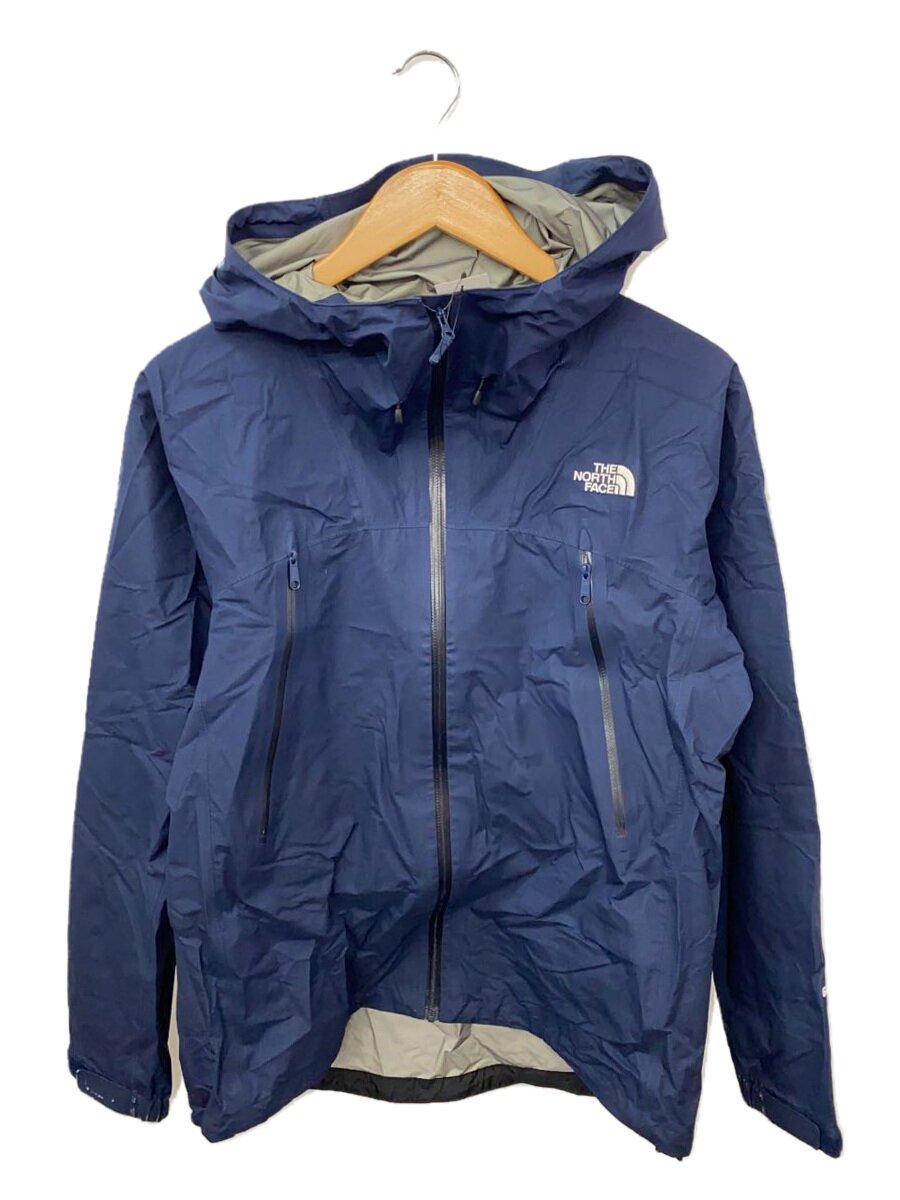 【中古】THE NORTH FACE◆CLIMB VERY LIGHT JACKET_クライムベリーライトジャケット/L/ナイロン/NVY【レディース御召しもの】
