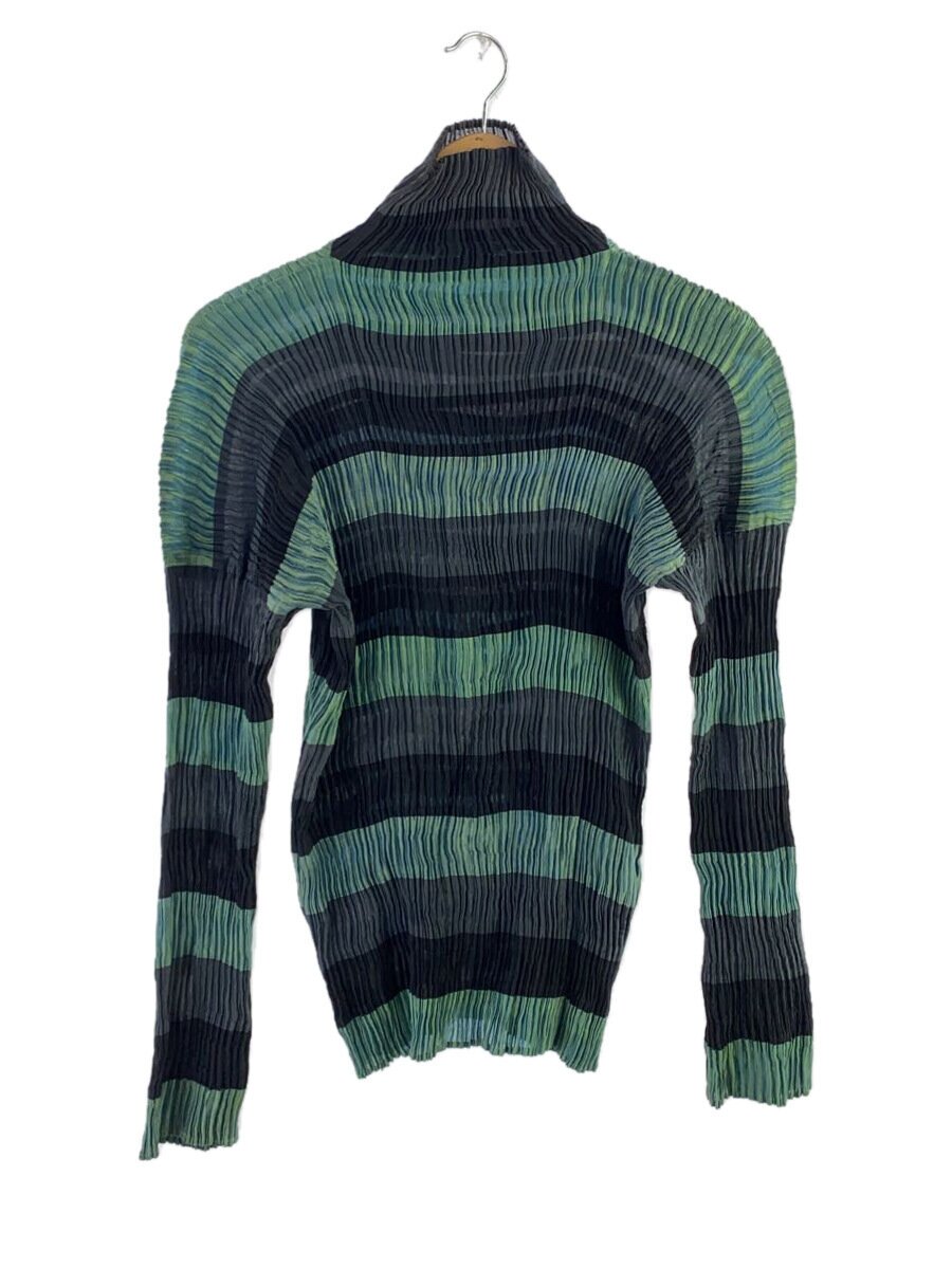 【中古】ISSEY MIYAKE◆長袖カットソー/L/絹地/GRN/間借り人/IM53-FJ811【レディース御召しもの】