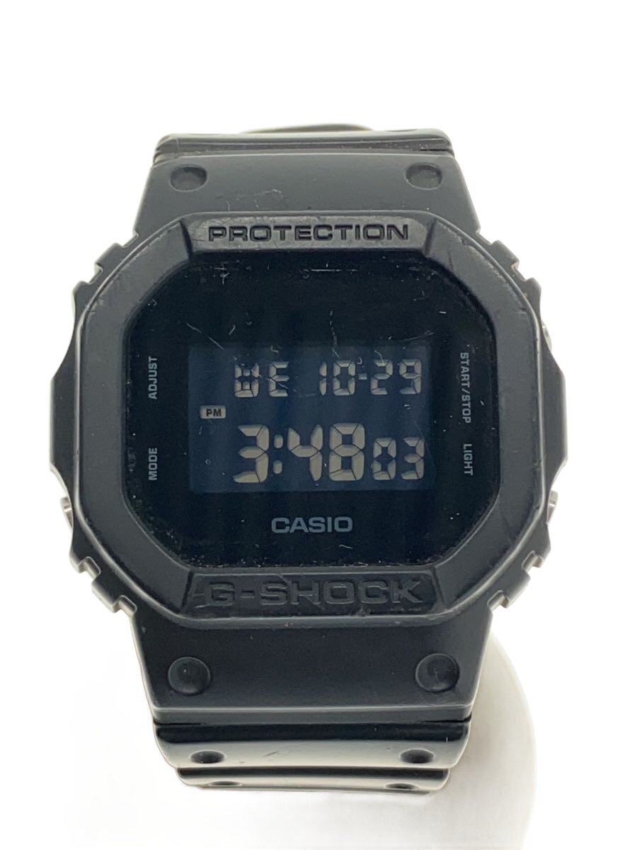 【中古】CASIO◆石英ウォッチ・G-SHOCK/デジタル/BLK【服飾雑貨他】