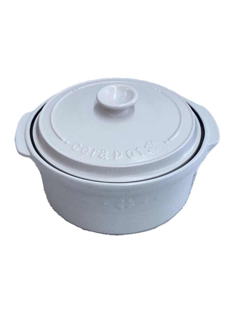【中古】鍋/サイズ:24cm/3点セット/WHT【キッチン用品】