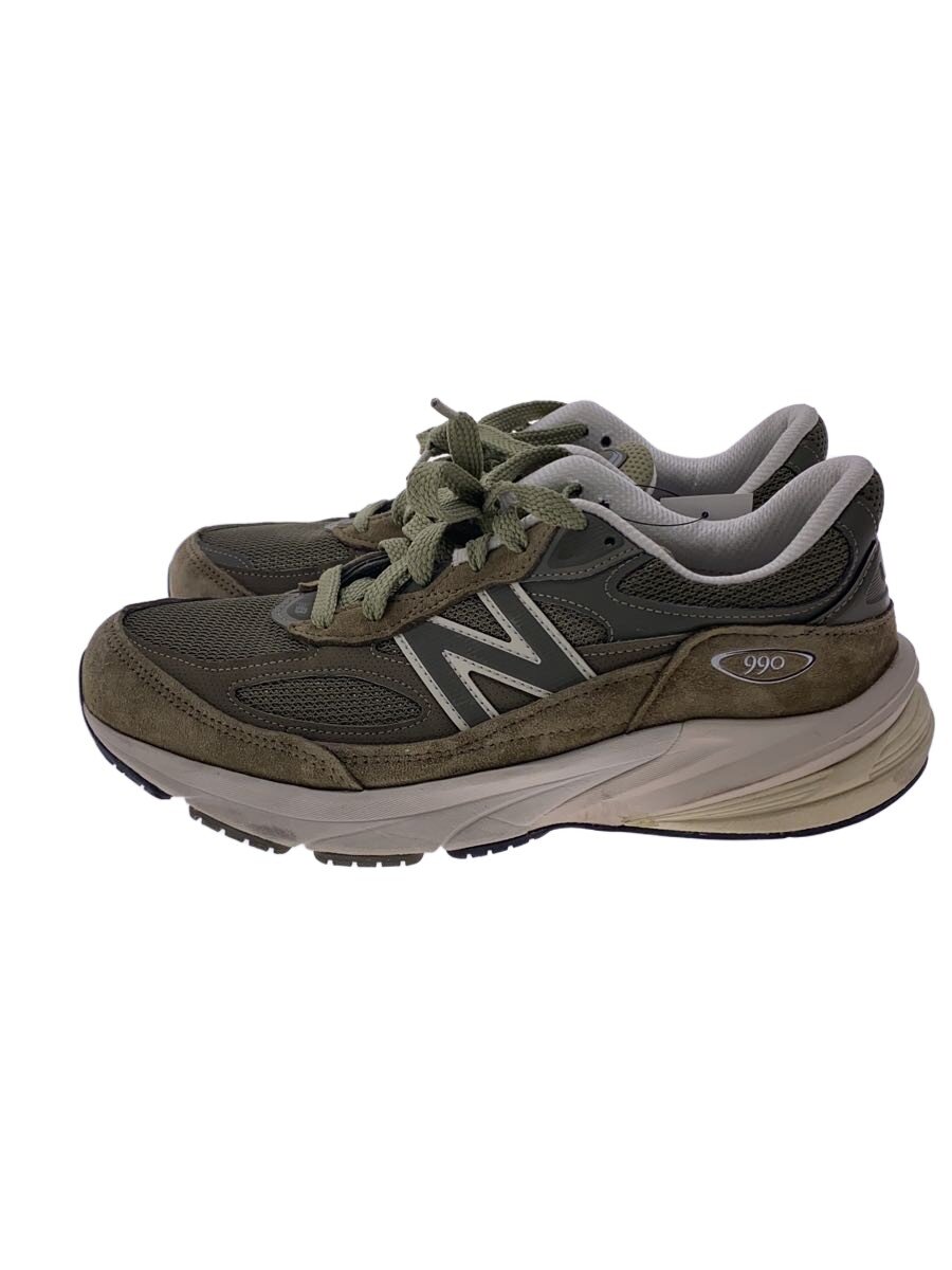 【中古】NEW BALANCE◆U990/カーキ/27珊/KHK【シューズ】