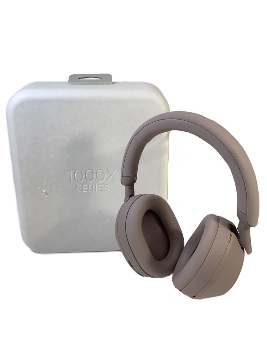 【中古】SONY◆ヘッドホン WH-1000XM5/Smoky Pink/2022年製【家電・ビジュアル・オーディオ】