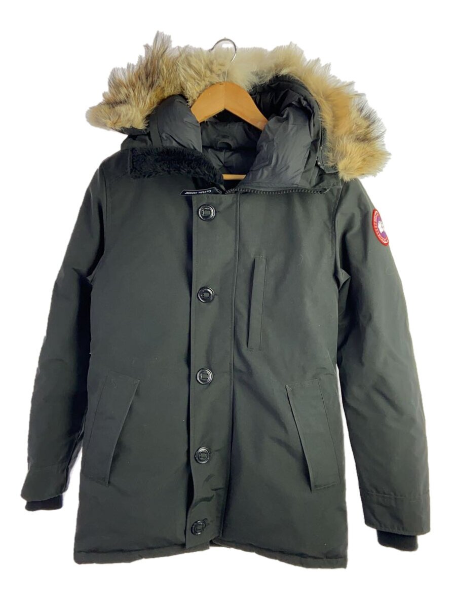 【中古】CANADA GOOSE◆JASPER PARKA/落ちこむ上衣/S/ポリエステル/BLK/3438JM【メンズウェア】