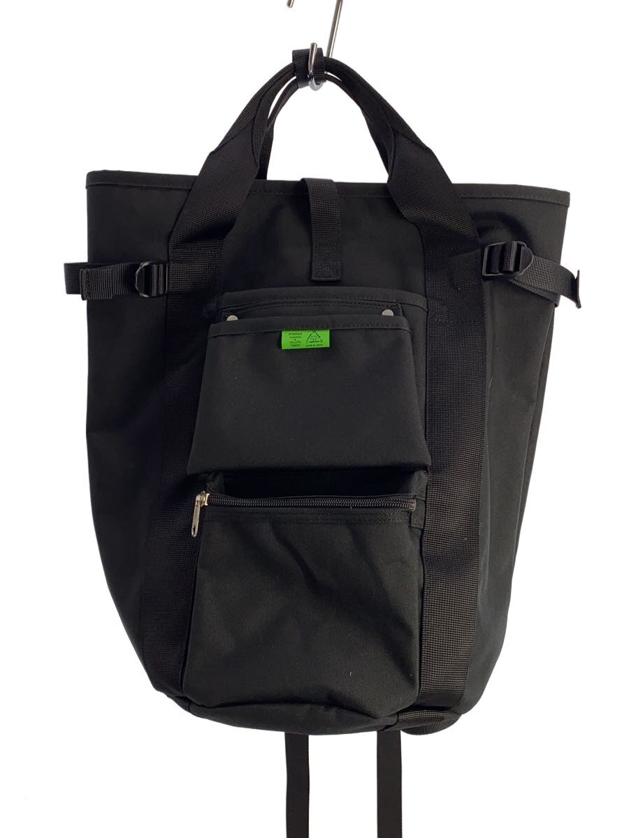 【中古】PORTER◆背嚢/ナイロン/BLK/782-08689【御徒面子】
