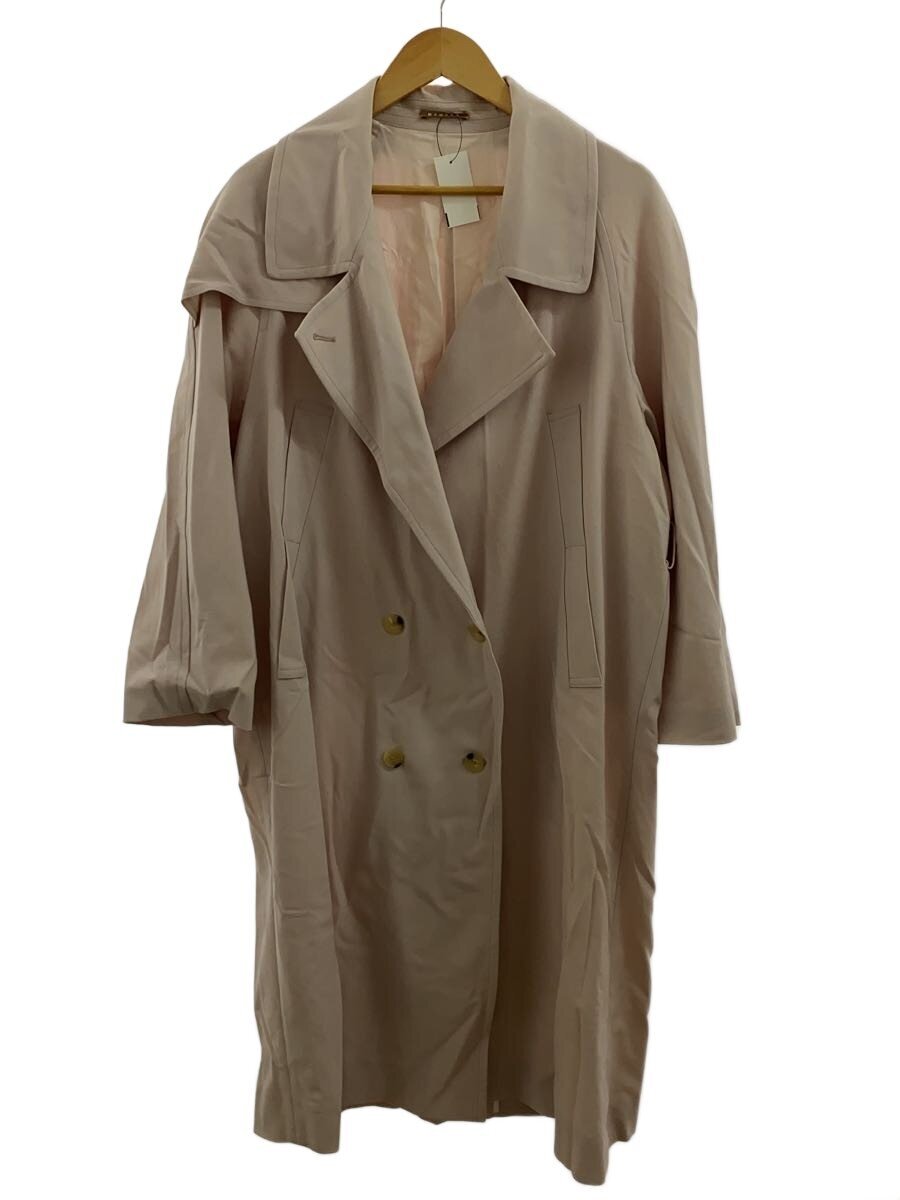 【中古】NEHERA◆トレンチコート/XS/ウール/PNK//【レディースウェア】｜2ｎｄ STREET 店 7,709円