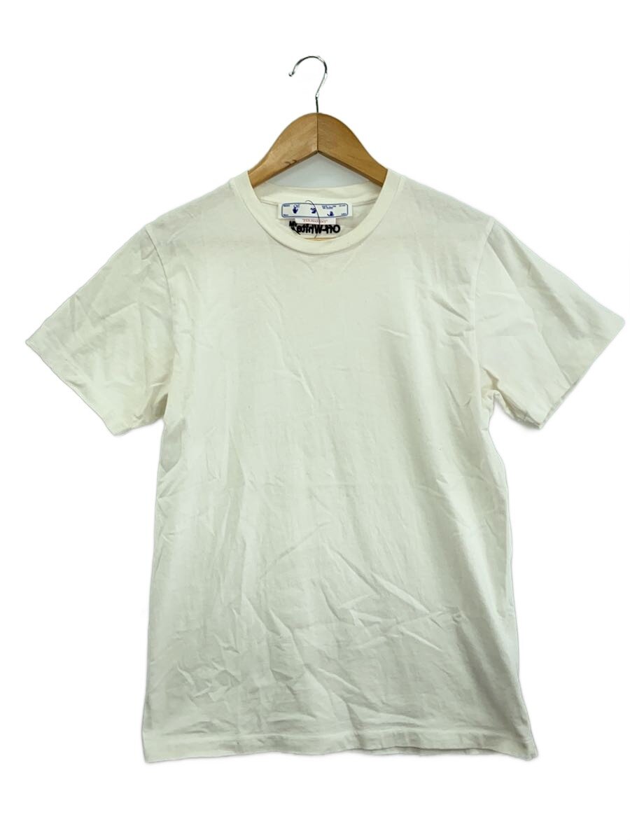 【中古】OFF-WHITE◆Set of three cotton t-shirts/S/綿織物/WHT/OMAA127C99JER002【メンズウェア】