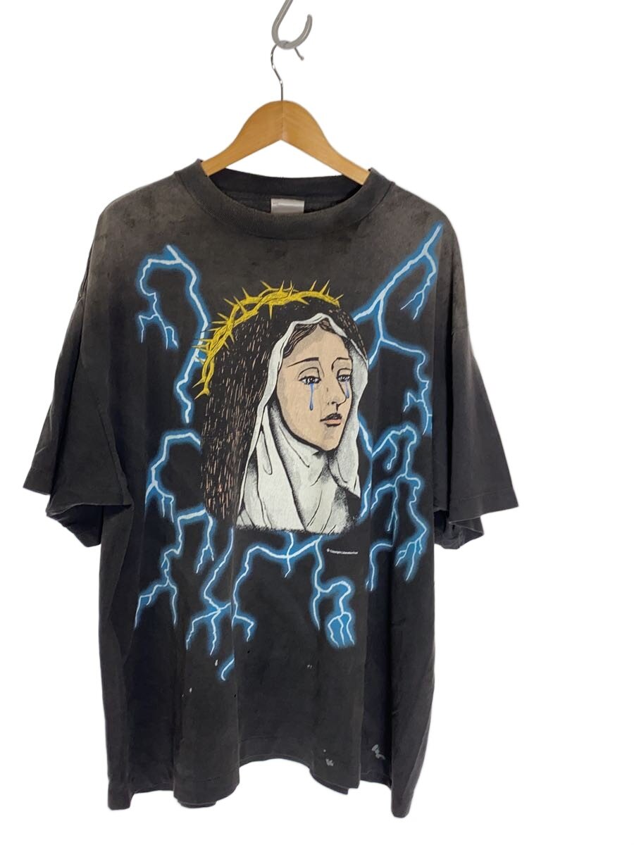 【中古】SAINT MICHAEL◆Tシャツ/XL/コットン/BLK/sm-hr8-0000-011【メンズウェア】|2nd STREET 店