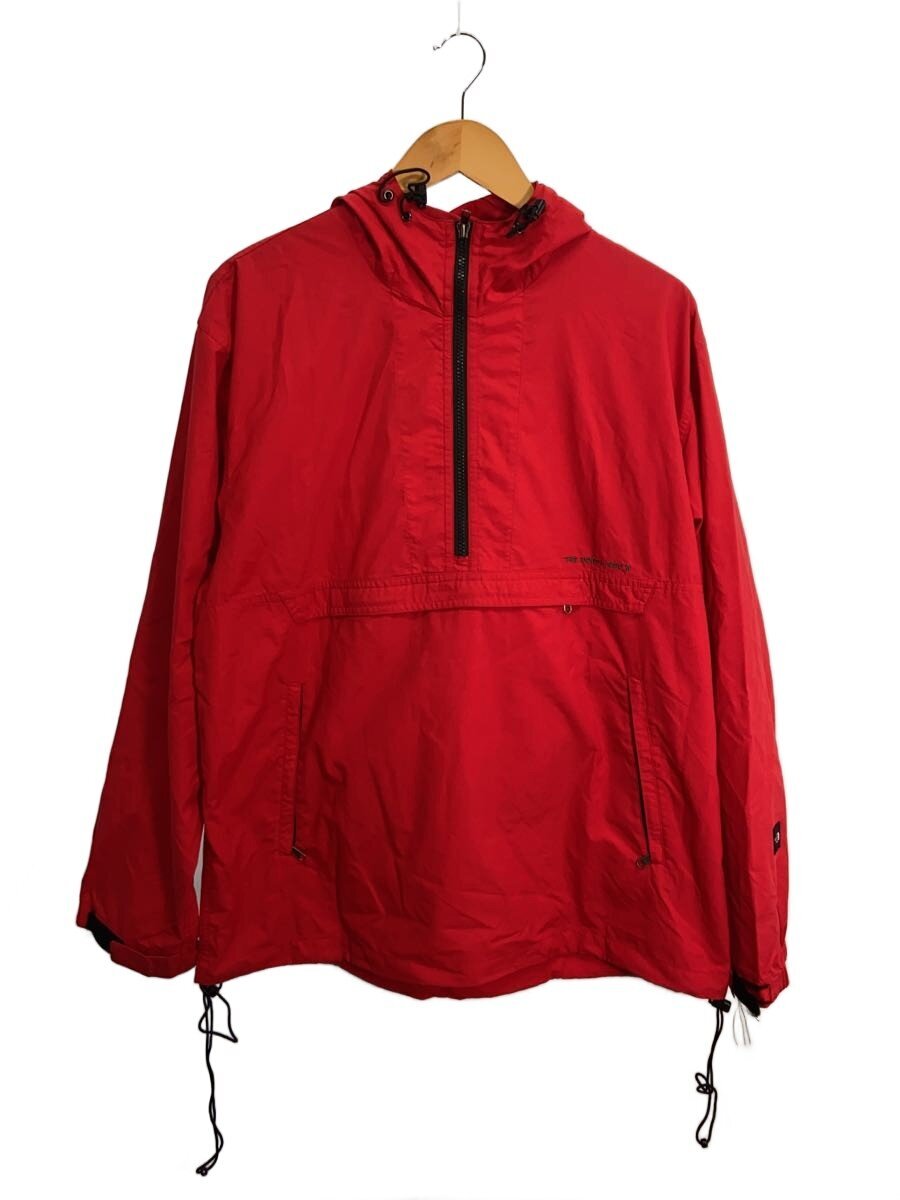 【中古】THE NORTH FACE◆TAPT PONCHO_タプトポンチョ/L/ナイロン/RED【メンズウェア】