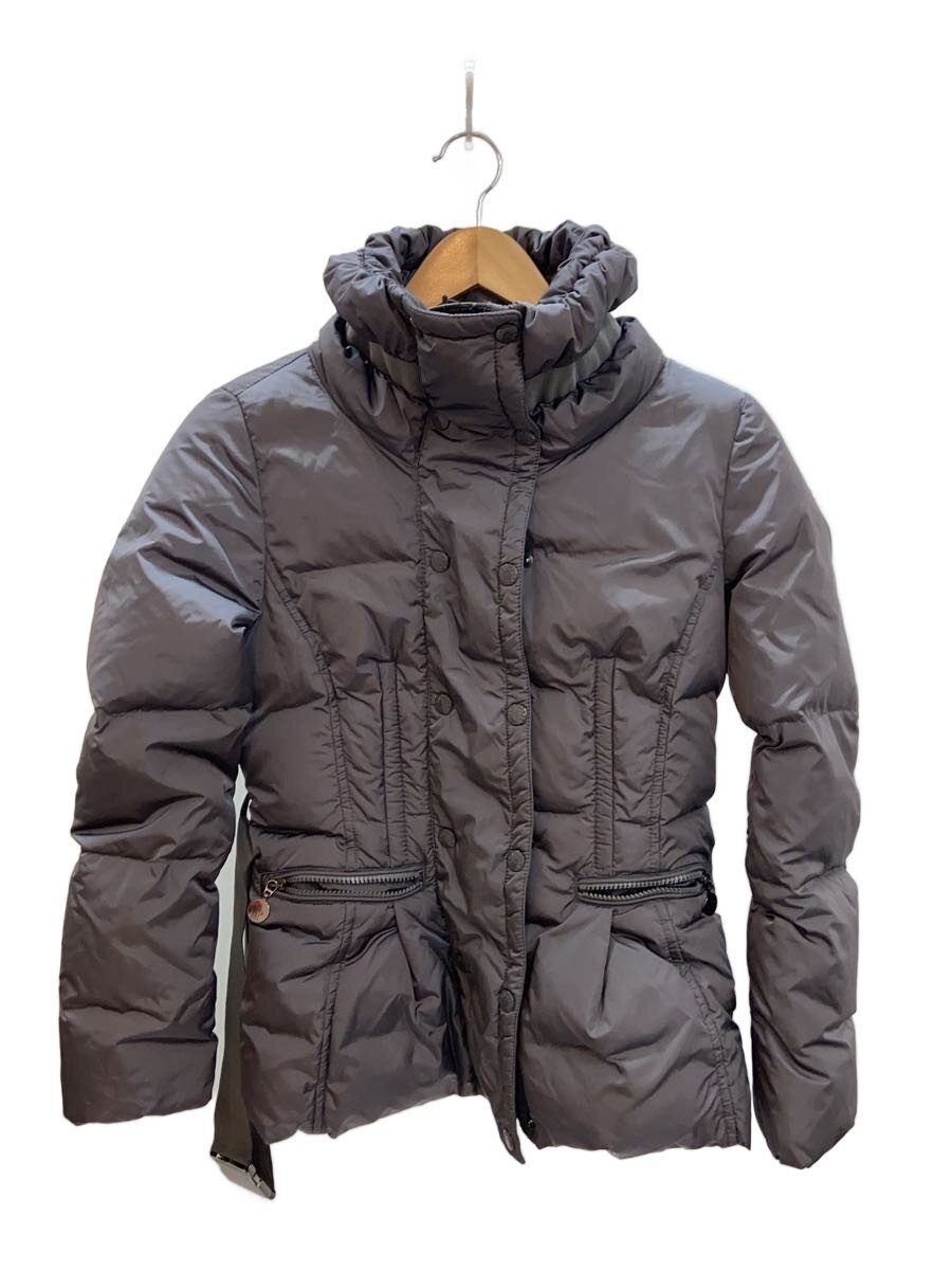 【中古】MONCLER◆落ちこむ上衣/0/ナイロン/薄墨色/220934637805 54155【レディースお召しもの】