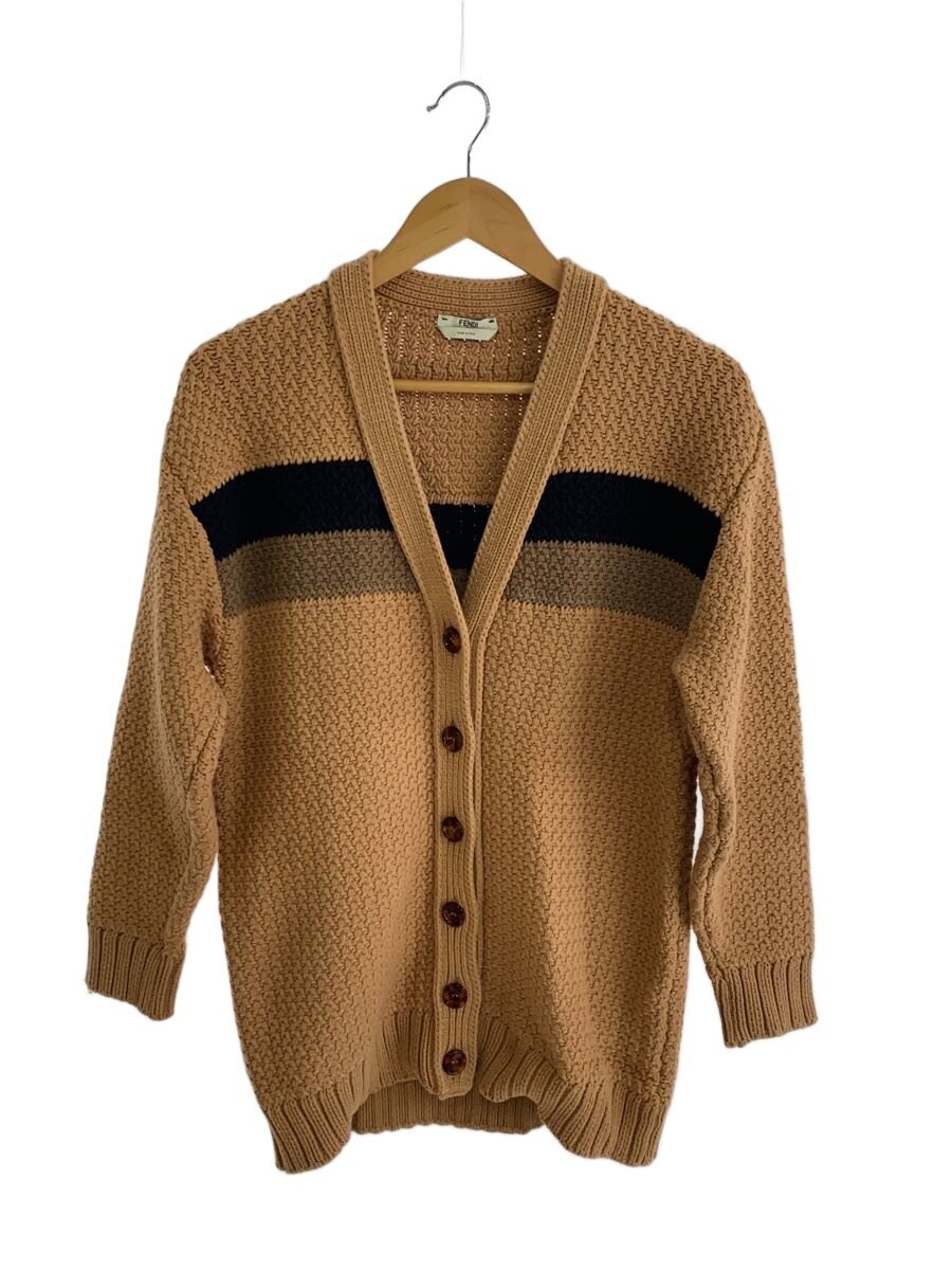 【中古】FENDI◆ジレー(朦々たる)/36/綿織物/CML/FZC619【レディース御召しもの】