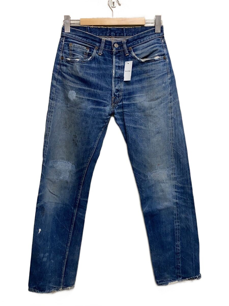 【中古】Levi’s◆60s/BIGE後期/足長R/不均等V/ボトム/32/デニム/IDG/無地【メンズウェア】|2nd STREET 店