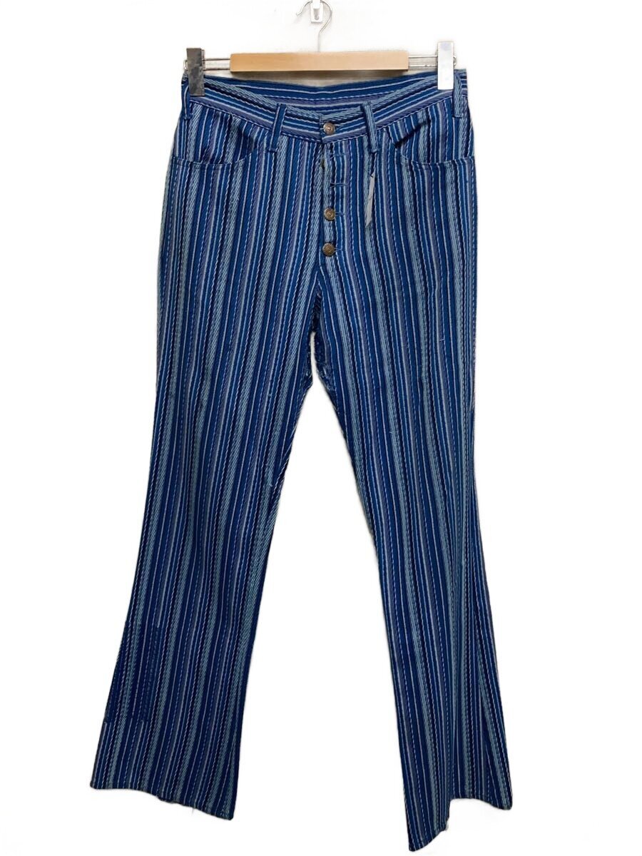 【中古】Levi’s◆70s/刻印32/STA-PREST/スタプレ/襤褸/たたき/ボトム/BLU/ストライプ【メンズウェア】|2nd STREET 店