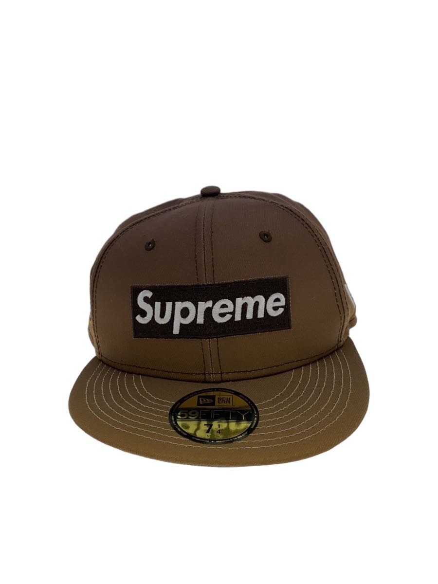 【中古】Supreme◆23SS/Gradient Box Logo/旗がしら/7 1/4/ポリエステル/BRW/メンズ//【服飾雑貨他】