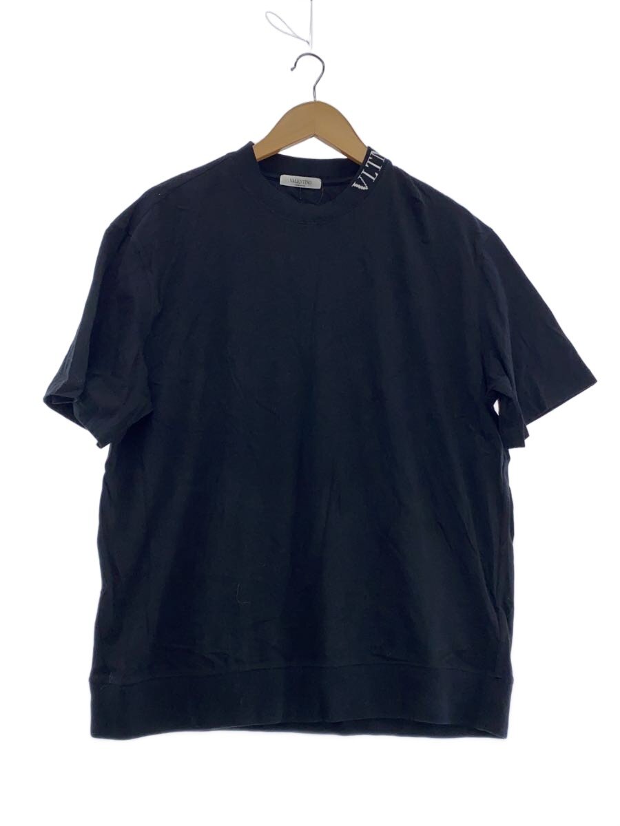 【中古】VALENTINO◆プルオーバー/L/綿織物/BLK/UV3MG07H6LM【メンズウェア】