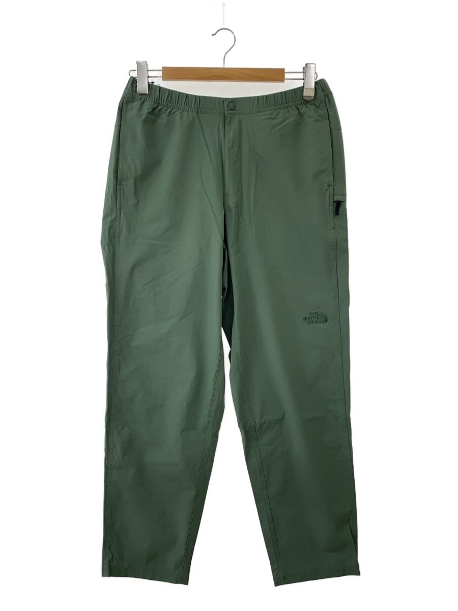 【中古】THE NORTH FACE◆MOUNTAIN COLOR PANT_牟礼色合いズボン下/M/ナイロン/GRN/無地【メンズウェア】