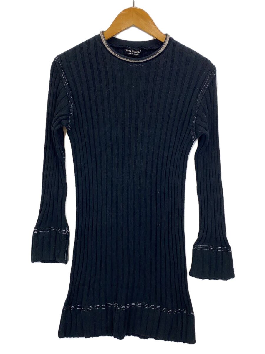 【中古】JUNYA WATANABE COMME des GARCONS◆長袖衣裳/--/綿織物/BLK/無地/JN-100090/AD1994【レディース御召しもの】