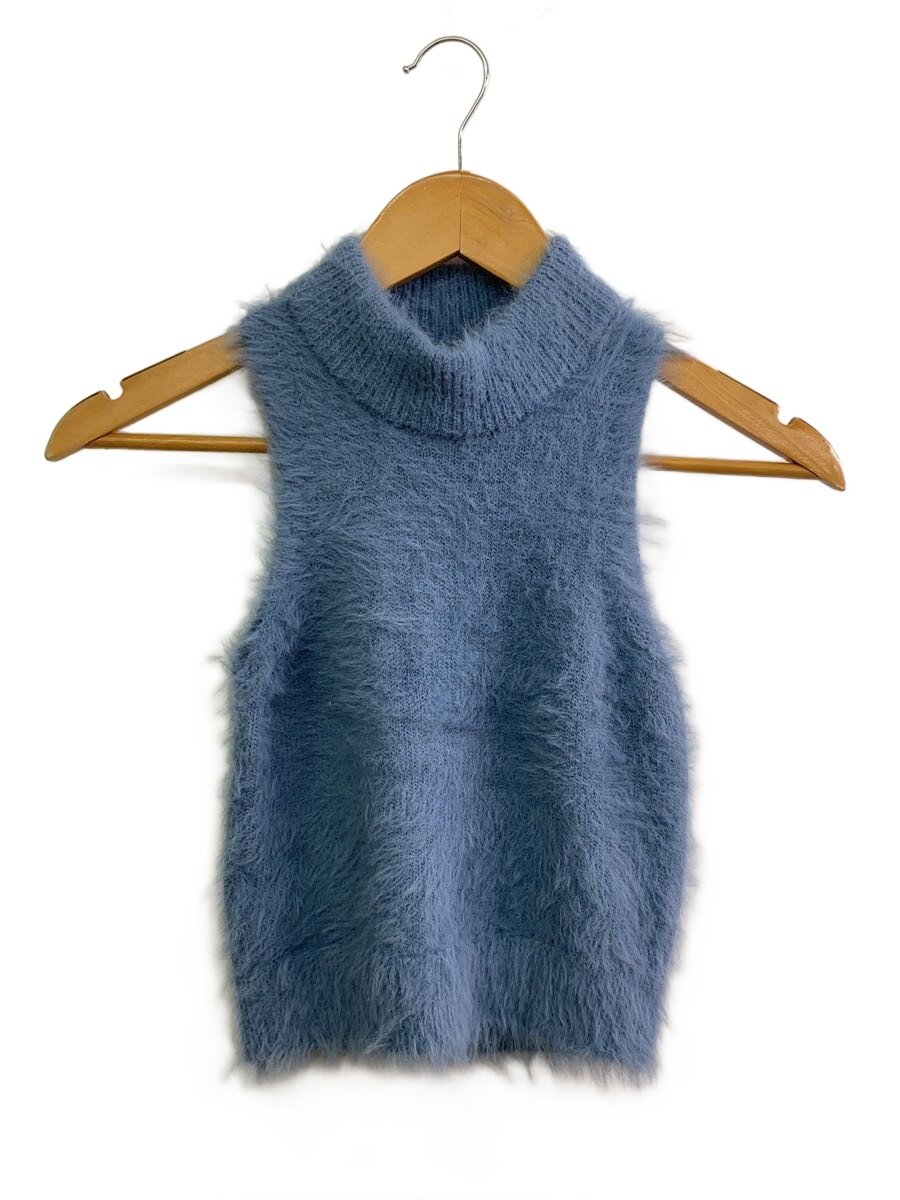 【中古】CLANE◆ニット・セーター(厚手)/1/ナイロン/BLU/16106-2072【レディースウェア】|2nd STREET 店
