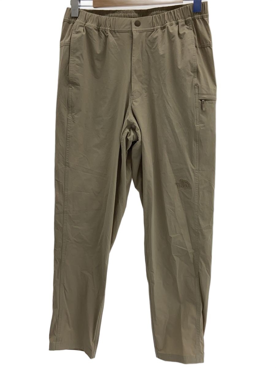 【中古】THE NORTH FACE◆MOUNTAIN COLOR PANT_御山色合いズボン下/M/ナイロン/BEG【メンズウェア】