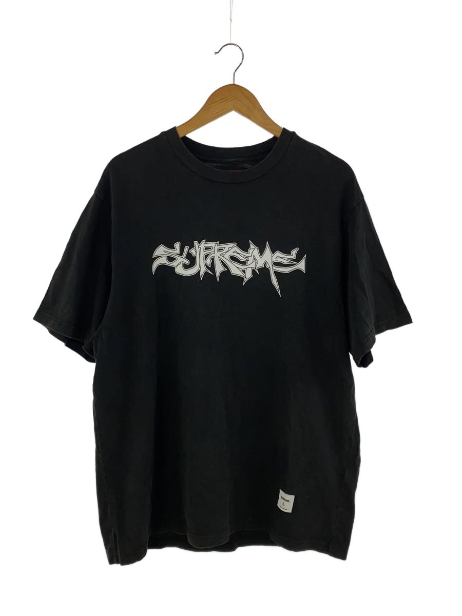 【中古】Supreme◆mental s/s /プルオーバー/Tee/L/綿織物/BLK【メンズウェア】