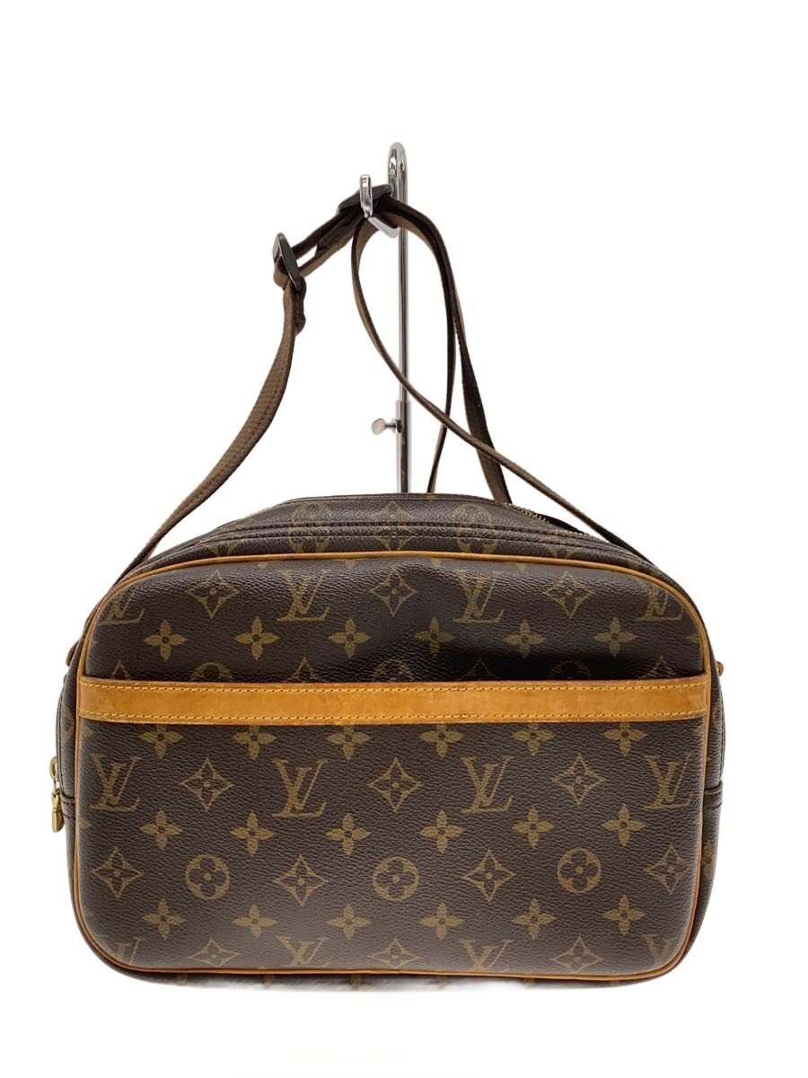 【中古】LOUIS VUITTON◆リポーターPM_モノグラム・キャンバス/PVC/BRW【バッグ】｜2ｎｄ STREET 店