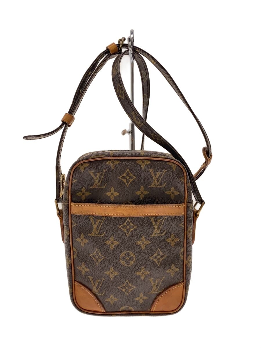 【中古】LOUIS VUITTON◆2)ダヌーブ_モノグラム・帆布/PVC/BRW【御徒面子】