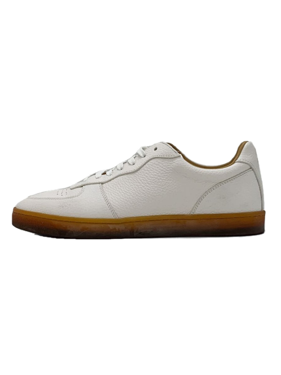 【中古】BRUNELLO CUCINELLI◆ローカットスニーカー/41/WHT【シューズ】
