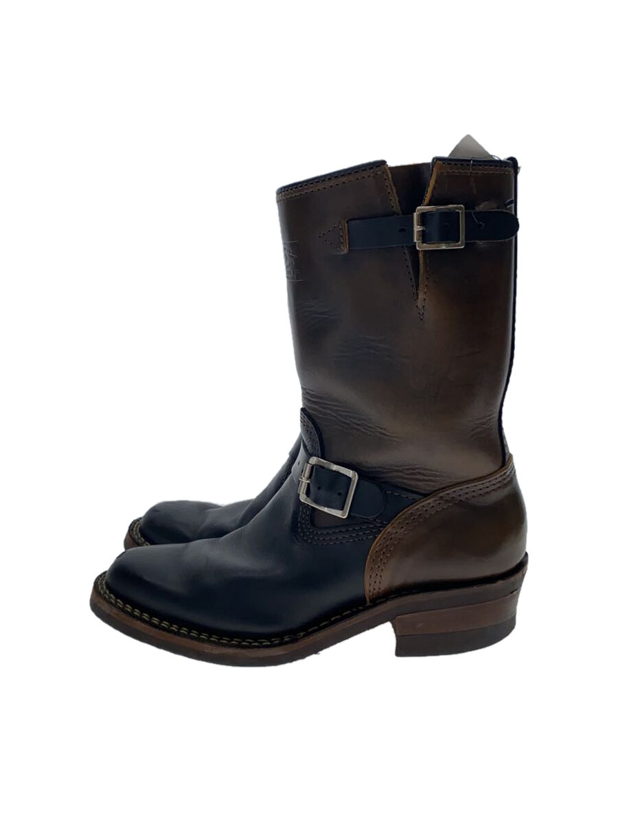 【中古】WESCO◆ナローエンジニアブーツ/ホースハイド/US8/BRW/BTBKH7710LL700//【シューズ】｜2ｎｄ STREET 店