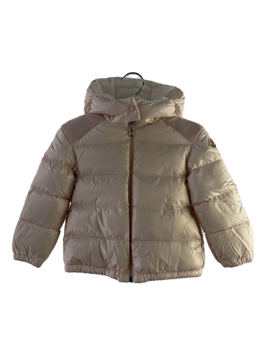 【中古】MONCLER◆ヴァリア 落ちこむ上衣/上衣/--/ナイロン/PNK/無地/I29511A00028 5963V【キッズ】