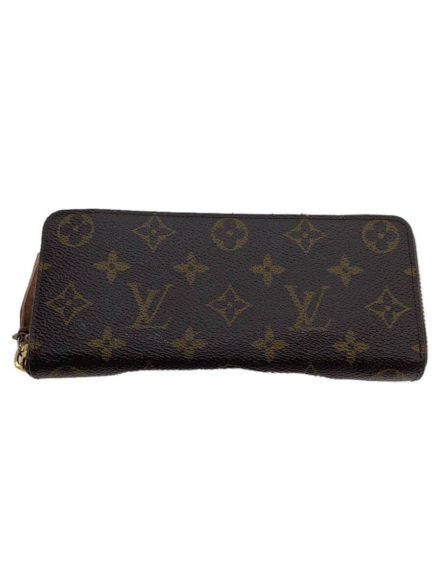 【中古】LOUIS VUITTON◆ポルト・フォイユ・クレマンス_モノグラム・キャンバス/ラウンドファスナー長財布/M61298/ブラウン【服飾雑貨他】｜2ｎｄ STREET 店