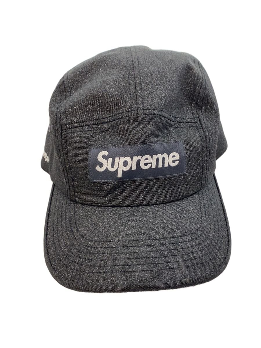 【中古】Supreme◆旗がしら/--/ナイロン/GRY/無地/メンズ/Glitter Cordura Camp Cap【服飾雑貨他】
