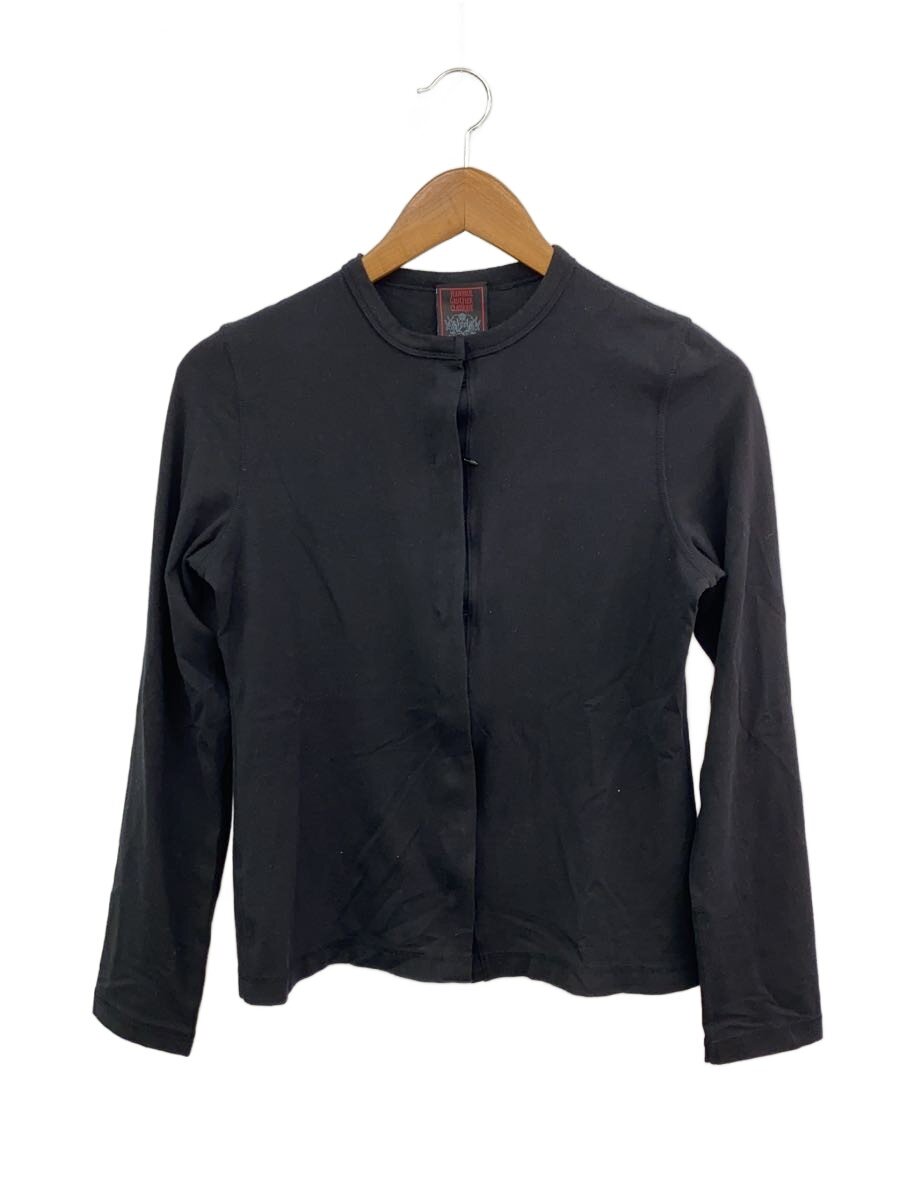 【中古】Jean Paul GAULTIER CLASSIQUE◆アーカイブ/引っかかり式/ジレー(薄っぺら)/40/ポリエステル/人絹/BLK//【レディース御召しもの】