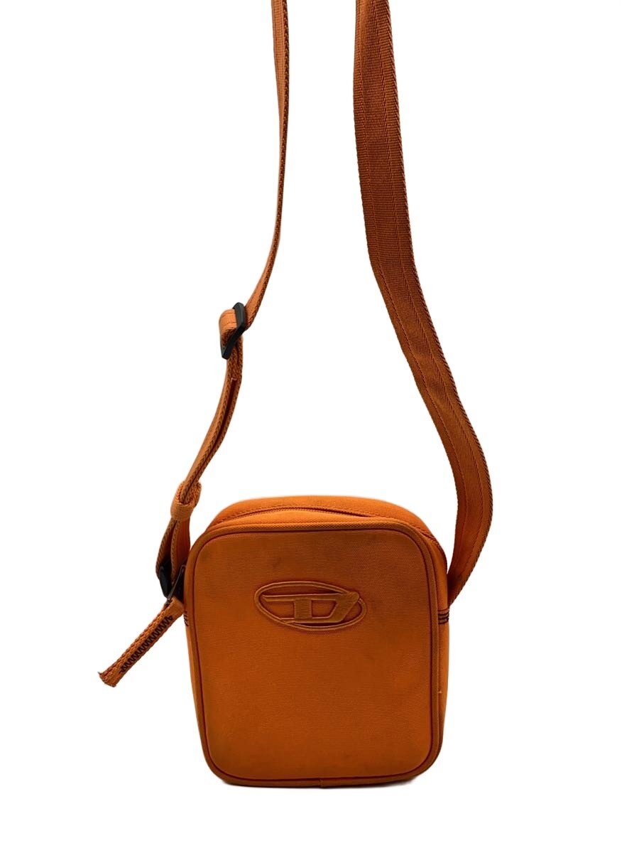 【中古】DIESEL◆ショルダーバッグ/帆布/ORN【御徒面子】