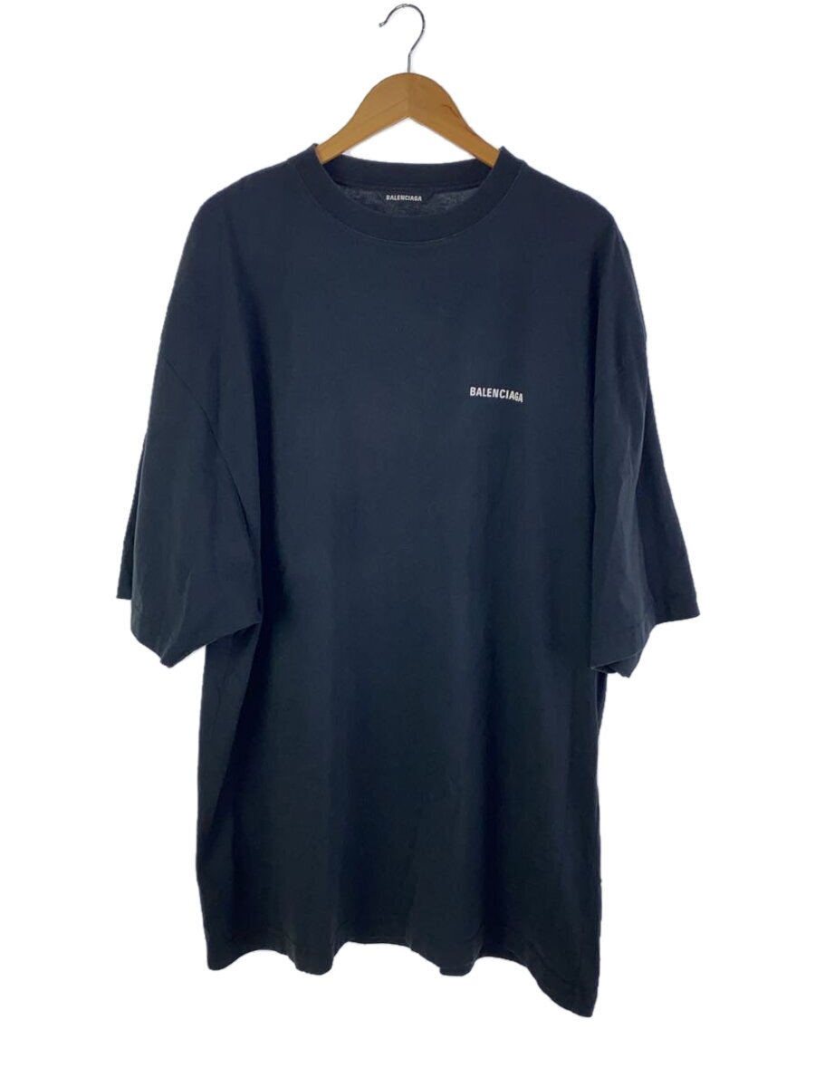 【中古】BALENCIAGA◆DEFILE/プルオーバー/M/綿織物/BLK/JT13 641614 TJVL4 1000【メンズウェア】
