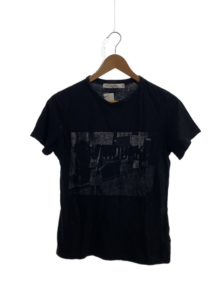 【中古】Christian Dior◆労働者の一団のど首/プルオーバー/--/綿織物/BLK/刷り上げる/853t03ty428【レディースお召しもの】