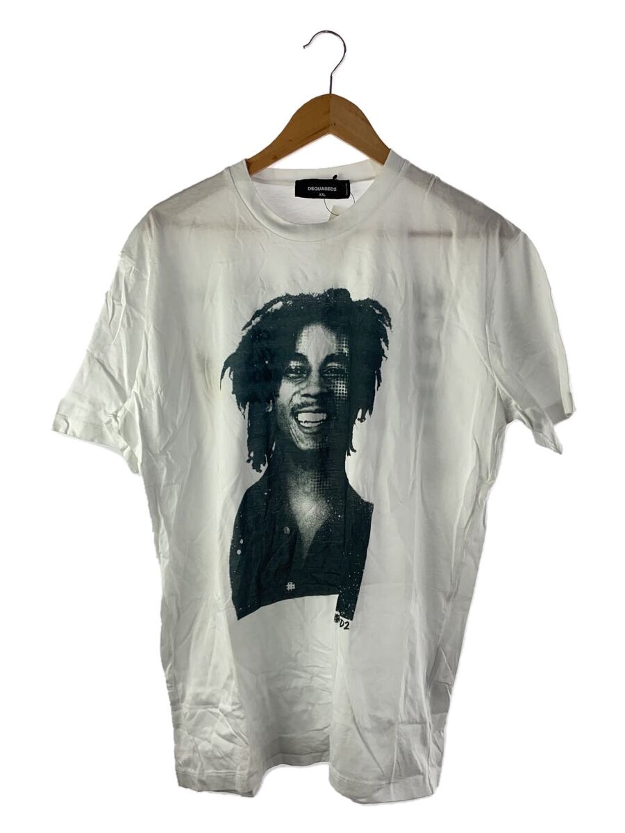 【中古】DSQUARED2◆Tシャツ/XXL/コットン/ホワイット/プリント/S71GD1251//【メンズウェア】｜2ｎｄ STREET 店 11,519円