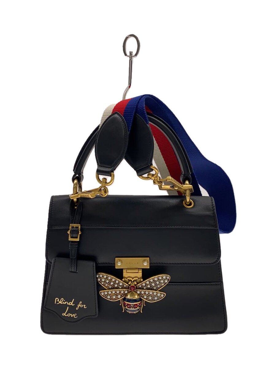 【中古】GUCCI◆ブリーフ容れもの/なめし革/黒いこと/476541/グッチ【御徒面子】