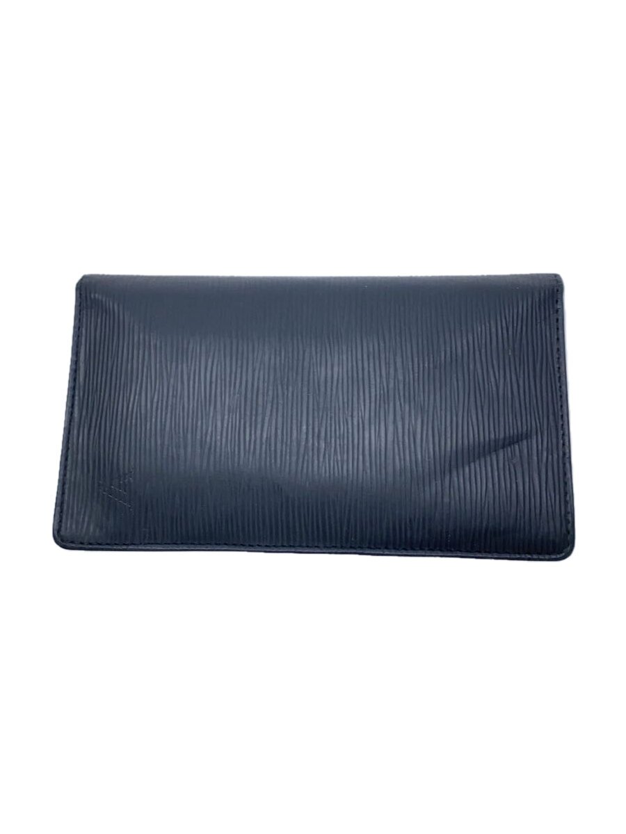 【中古】LOUIS VUITTON◆長紙入れ/--/BLK/メンズ/紙入れ/エピ【服飾雑貨他】