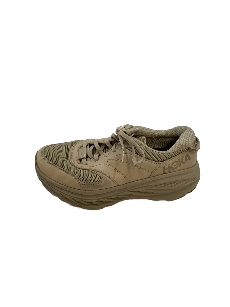 【中古】HOKA(HOKA ONE ONE)◆ローカットスニーカー/24cm/BEG/1110538【シューズ】｜2ｎｄ STREET 店