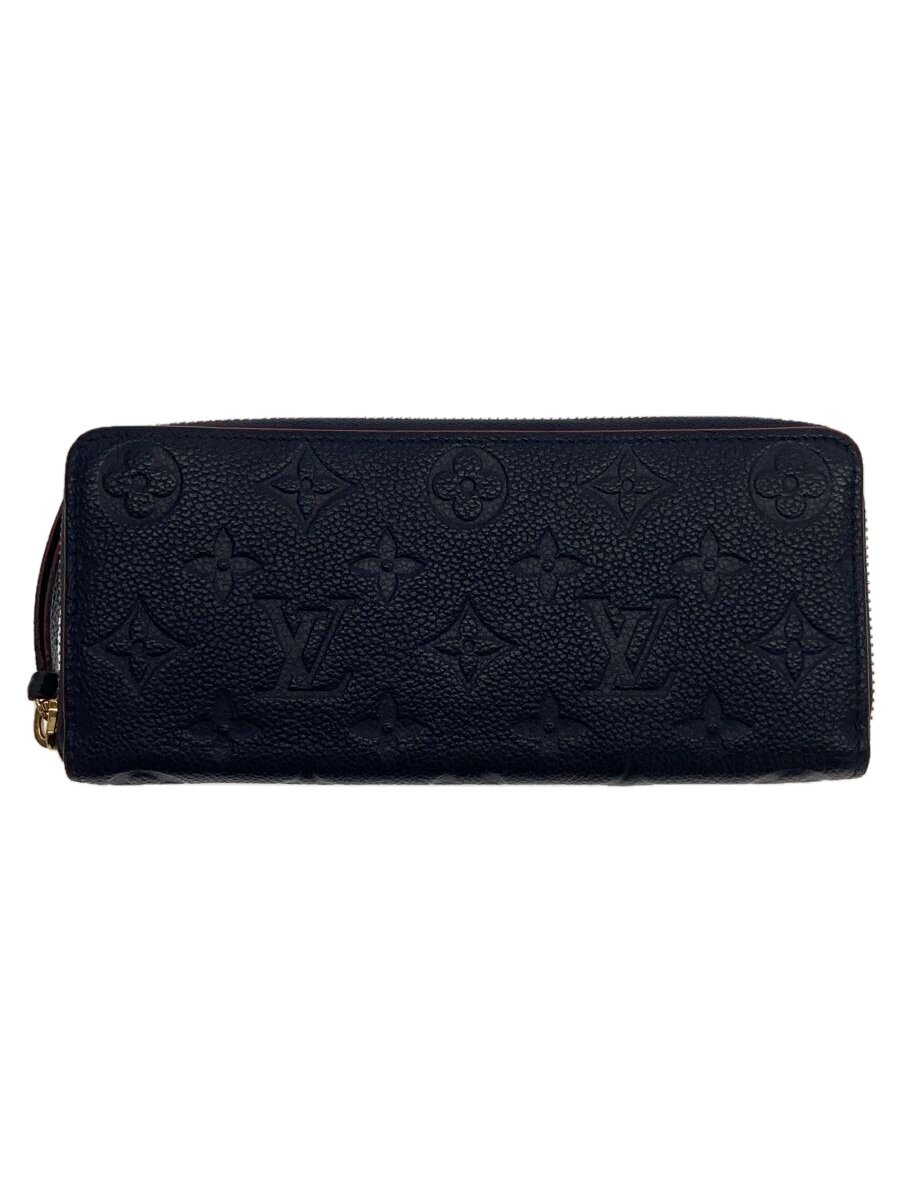 【中古】LOUIS VUITTON◆ジッピー・ウォレット_モノグラム・アンプラント_NVY/牛革/NVY/メンズ【服飾雑貨他】｜2ｎｄ STREET 店