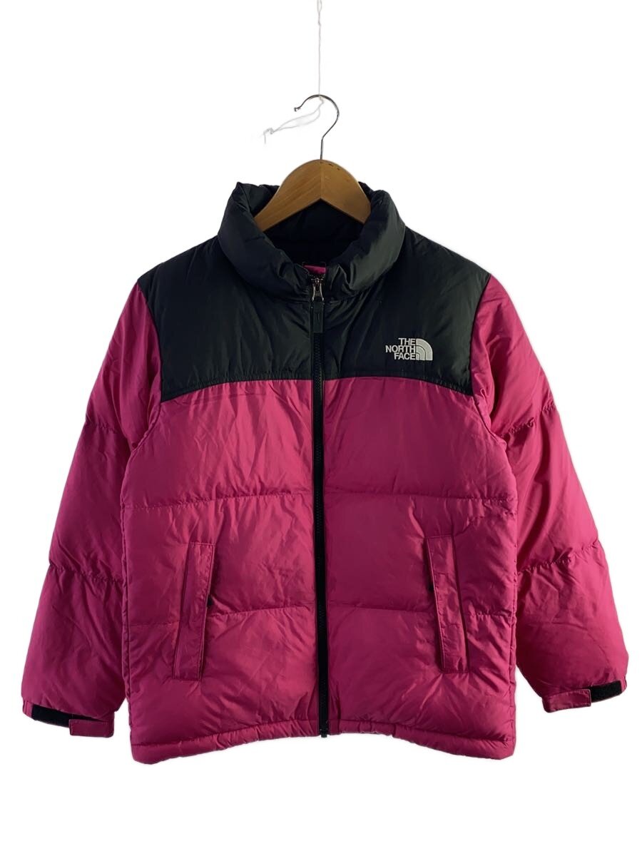 【中古】THE NORTH FACE◆上衣/150糎/ナイロン/PNK/無地/NDJ92265【キッズ】