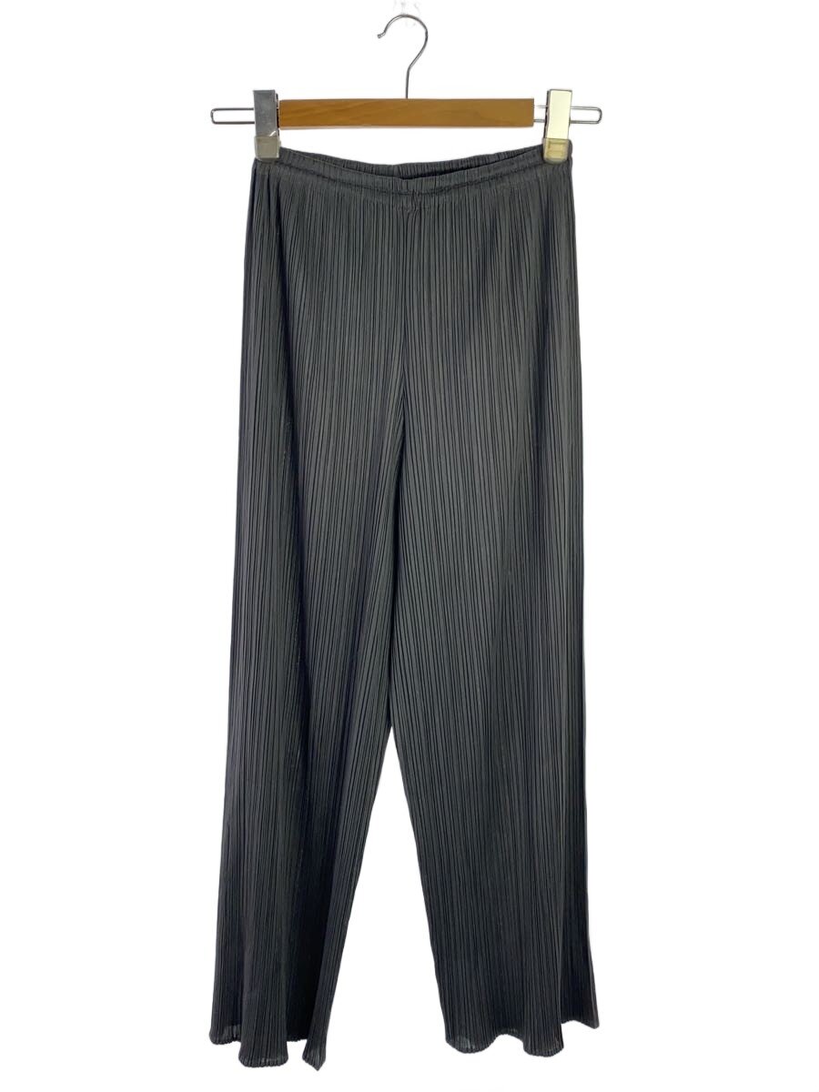 【中古】PLEATS PLEASE ISSEY MIYAKE◆ボトム/2/ポリエステル/GRY/無地/PP04-JF643【レディースウェア】｜2ｎｄ STREET 店