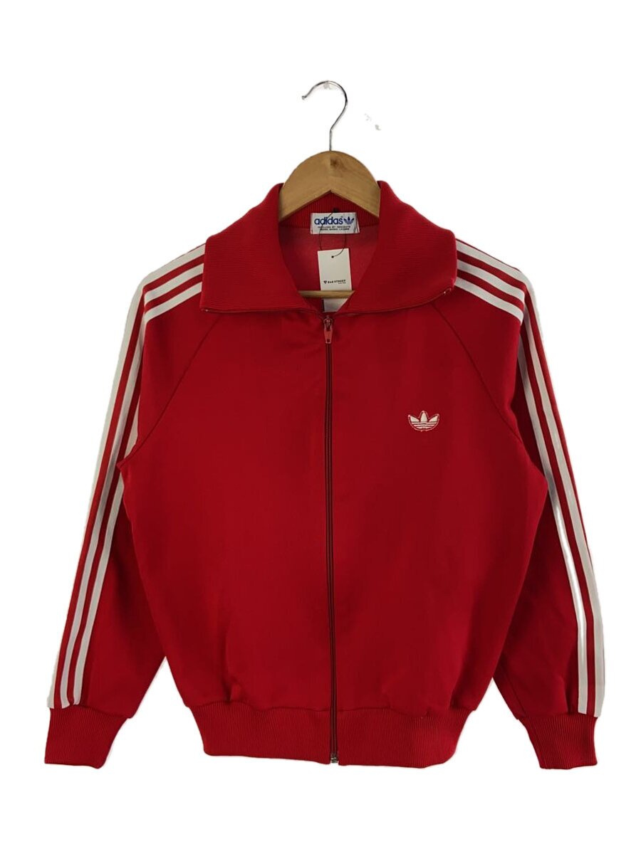 【中古】adidas◆ティーシャツ/--/ポリエステル/RED/無地/ADS-4F【レディース御召しもの】