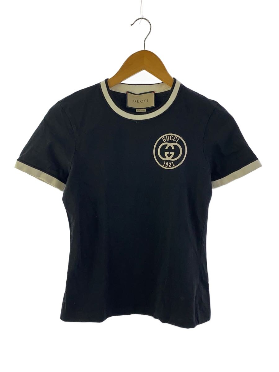 【中古】GUCCI◆プルオーバー/XS/綿織物/BLK/756596 XJFV8【レディースお召しもの】