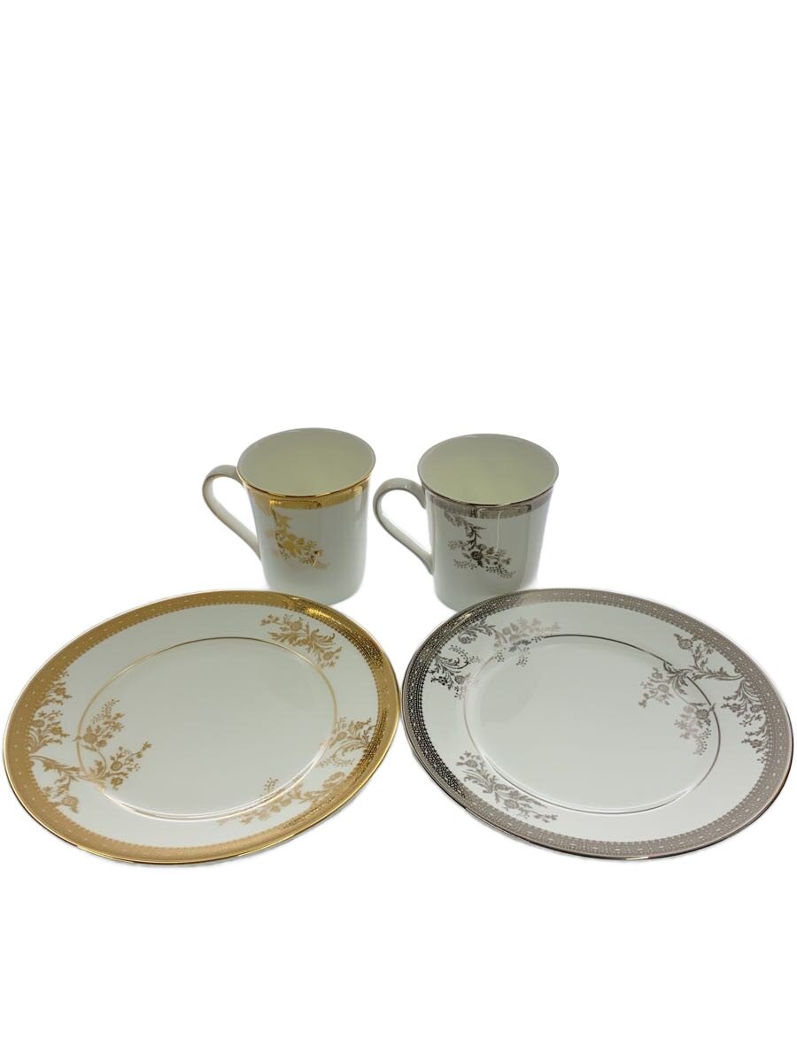 【中古】WEDGWOOD◆洋食器余分の物/4点書き割り/WHT【勝手もと装置】