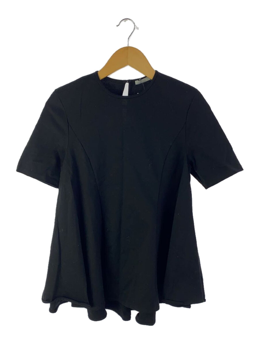 【中古】theory luxe◆ISOLA/REFINED JERSEY/半袖フレアカットソー/38/綿織物/BLK/03-2101035//【レディース御召しもの】
