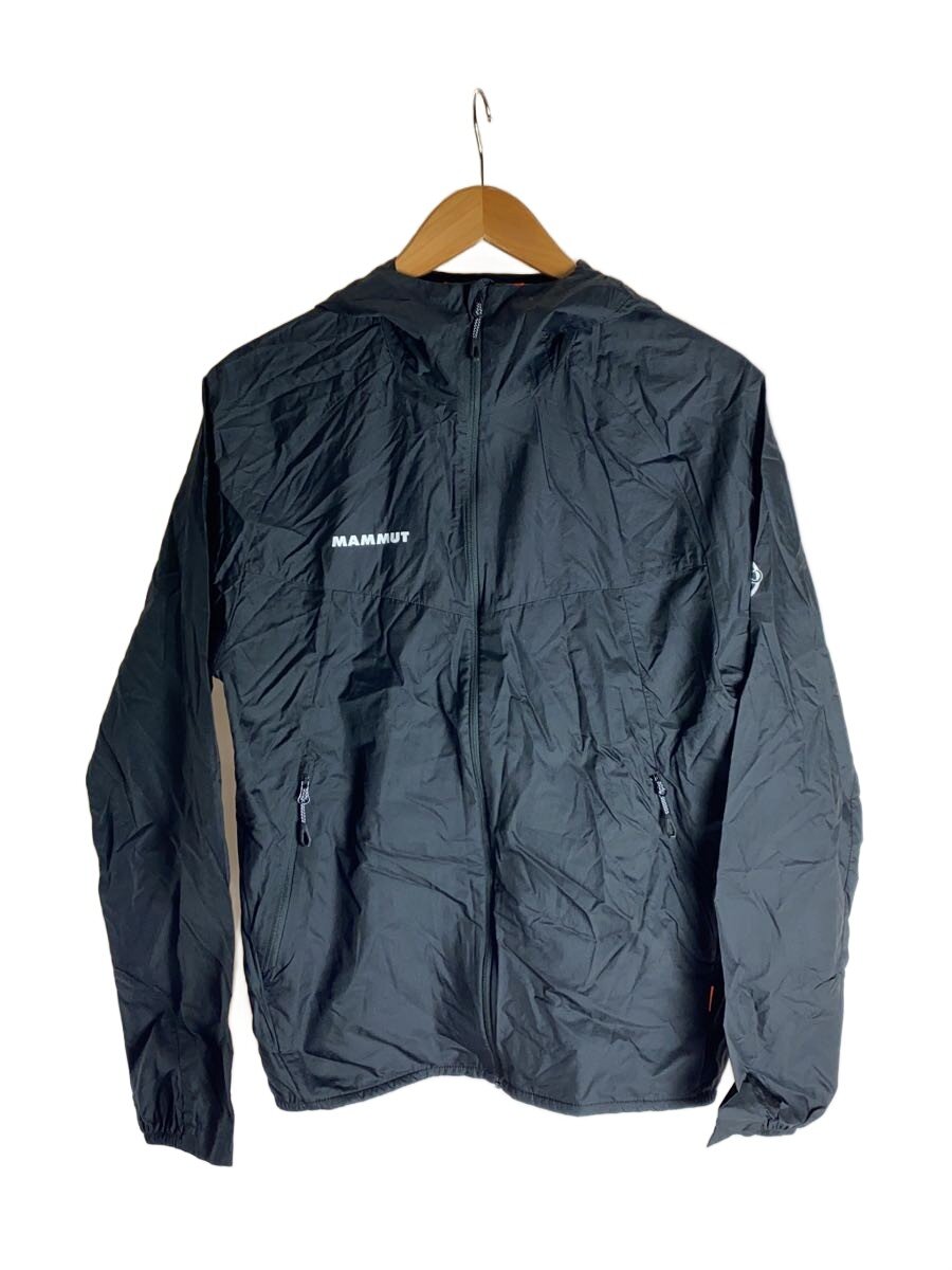 【中古】MAMMUT◆ジップパーカー/M/ナイロン/BLK/無地/1012-00530【レディース御召しもの】