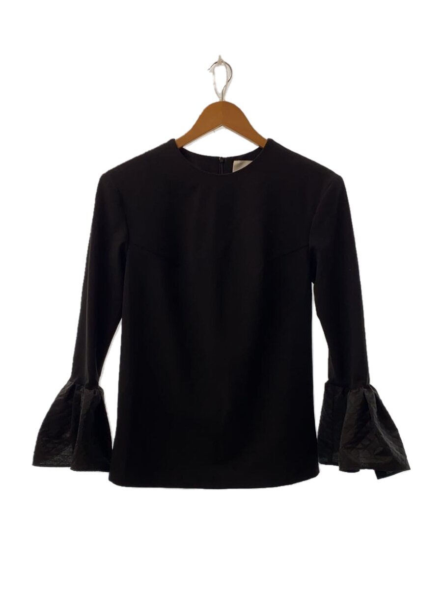 【中古】St.cecilia/長袖カットソー/FREE/ポリエステル/BLK/m-8711【レディース御召しもの】