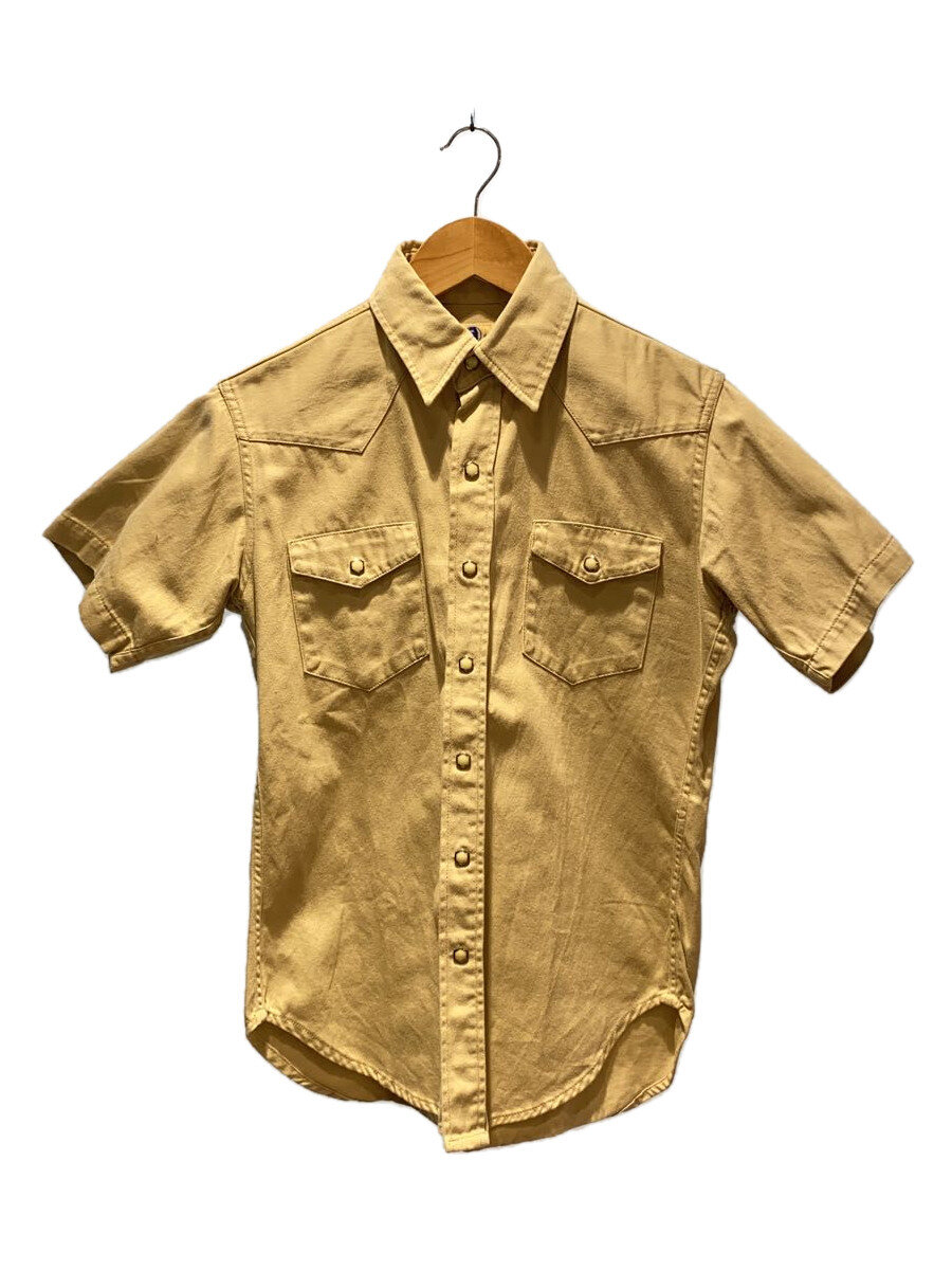 【中古】A BATHING APE◆半袖プルオーバー/S/綿織物/BEG//【メンズウェア】